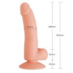 Dildo Realista Vigor 20.2 cm - Imagen 4